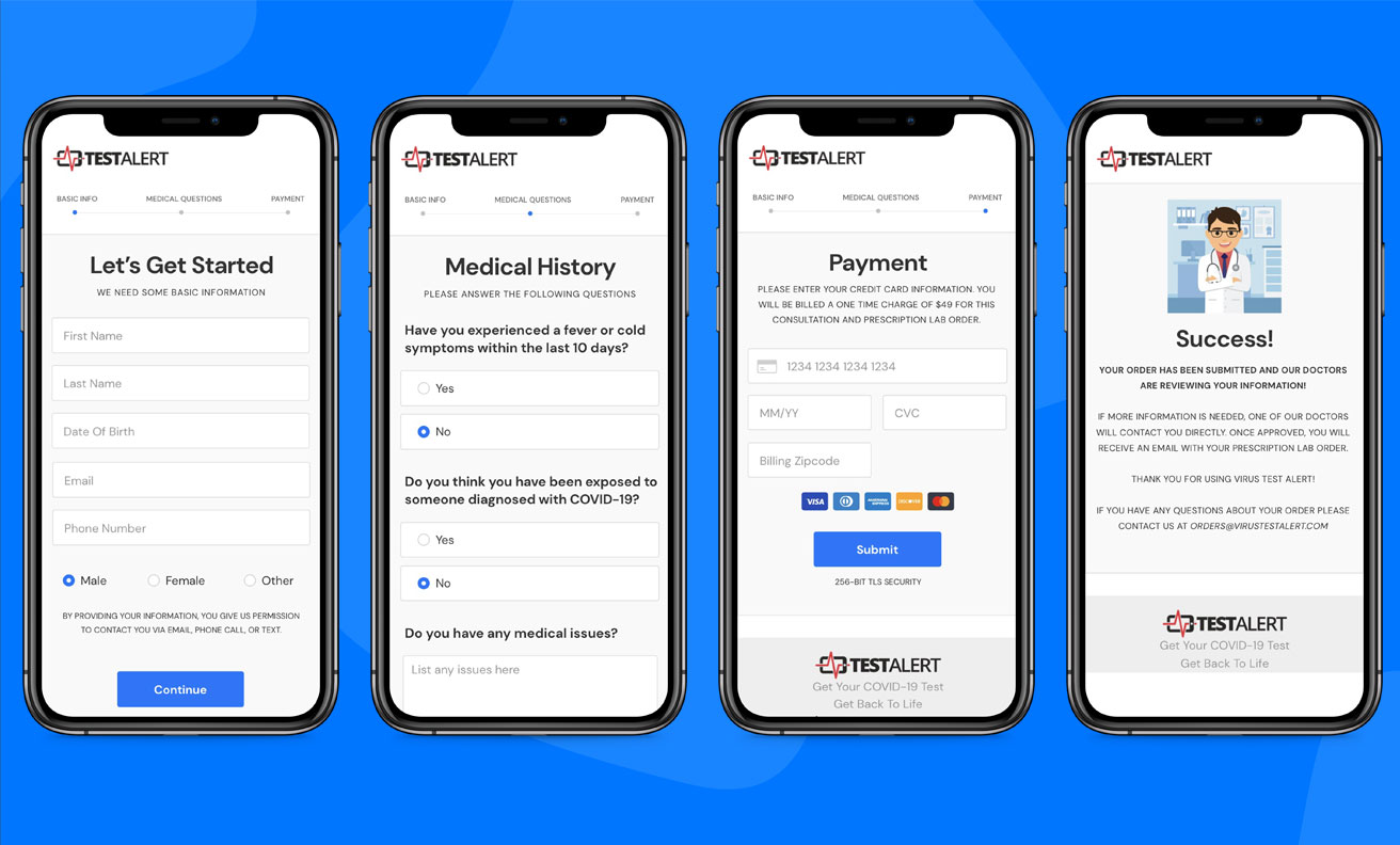 COVID 19 iOS UI